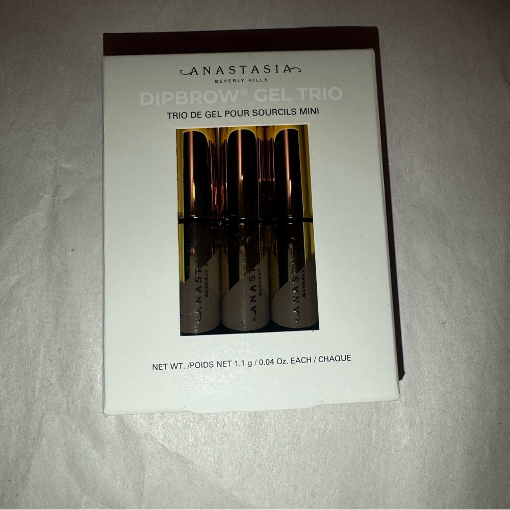 Anastasia brow gel trio